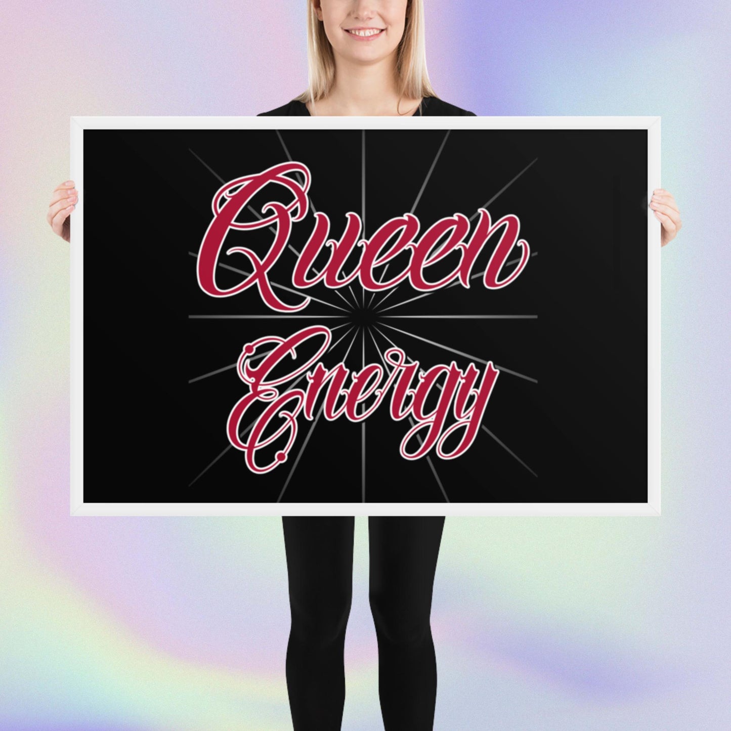 Queen Energy Framed poster