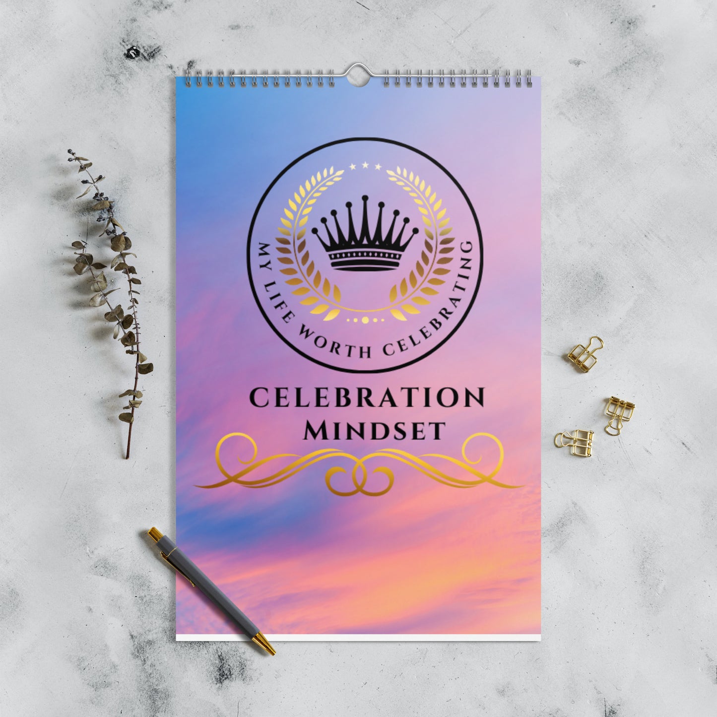 Celebration Mindset 2024 Wall calendar (2024)