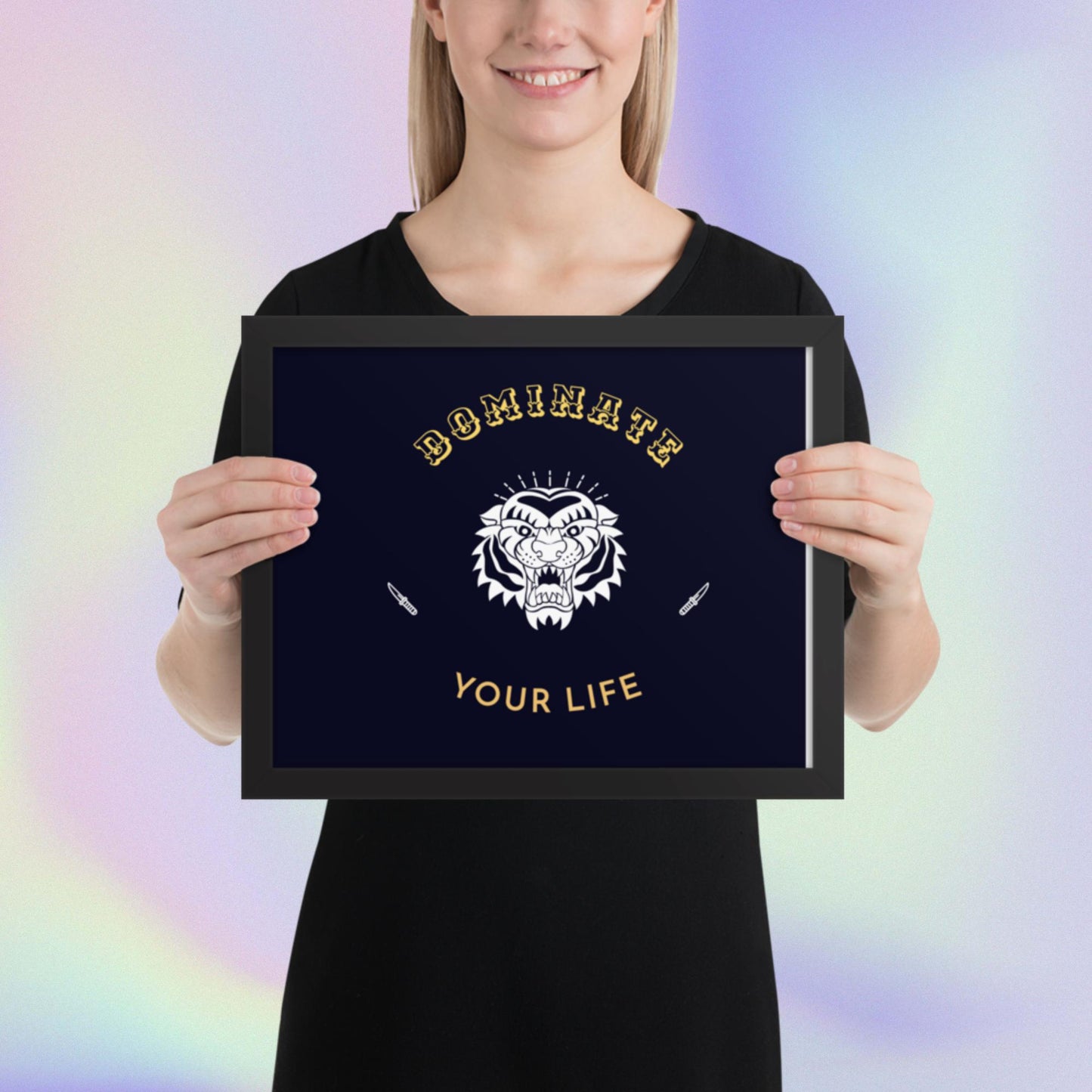 Dominate You Life Framed poster