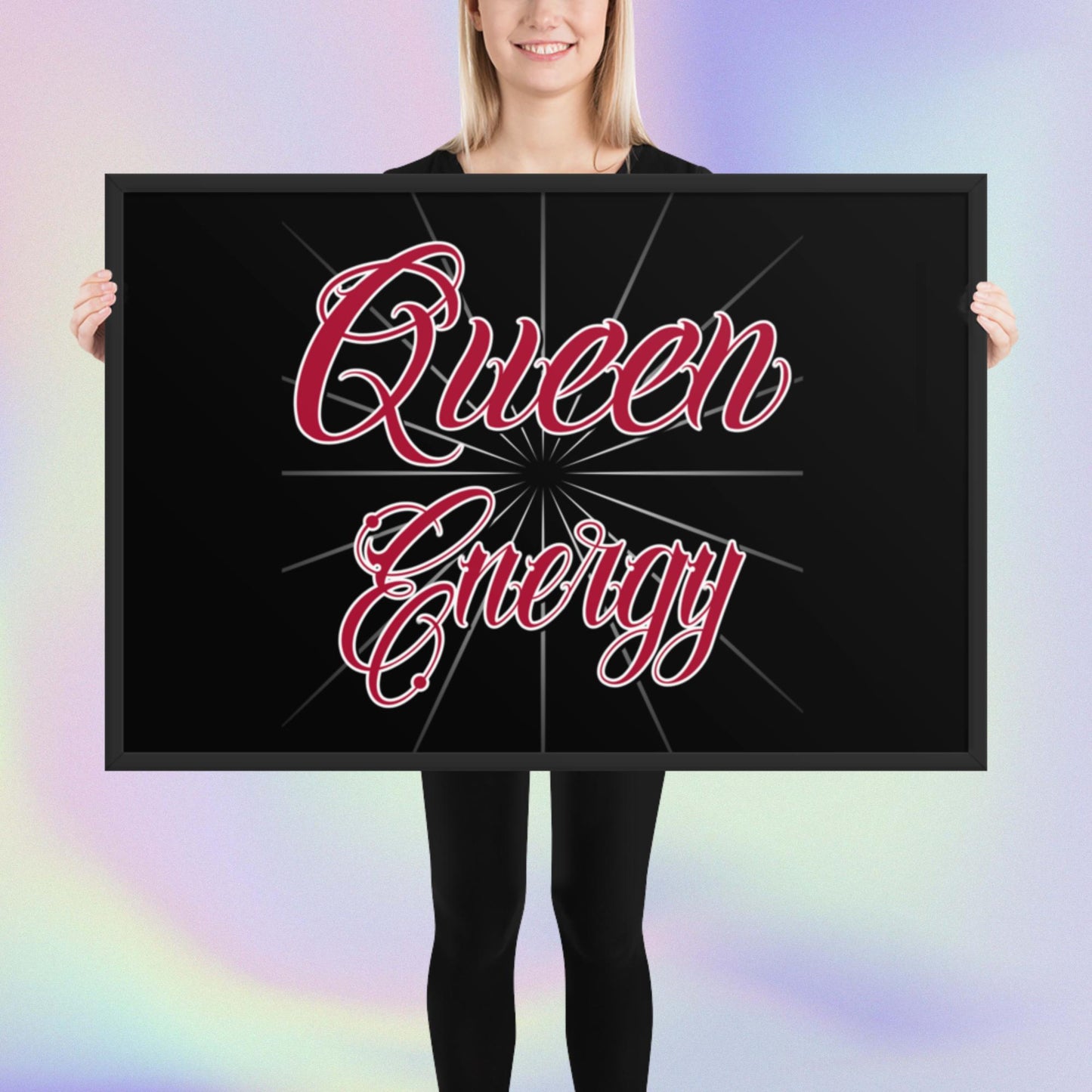 Queen Energy Framed poster